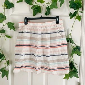 Adorable striped skirt!